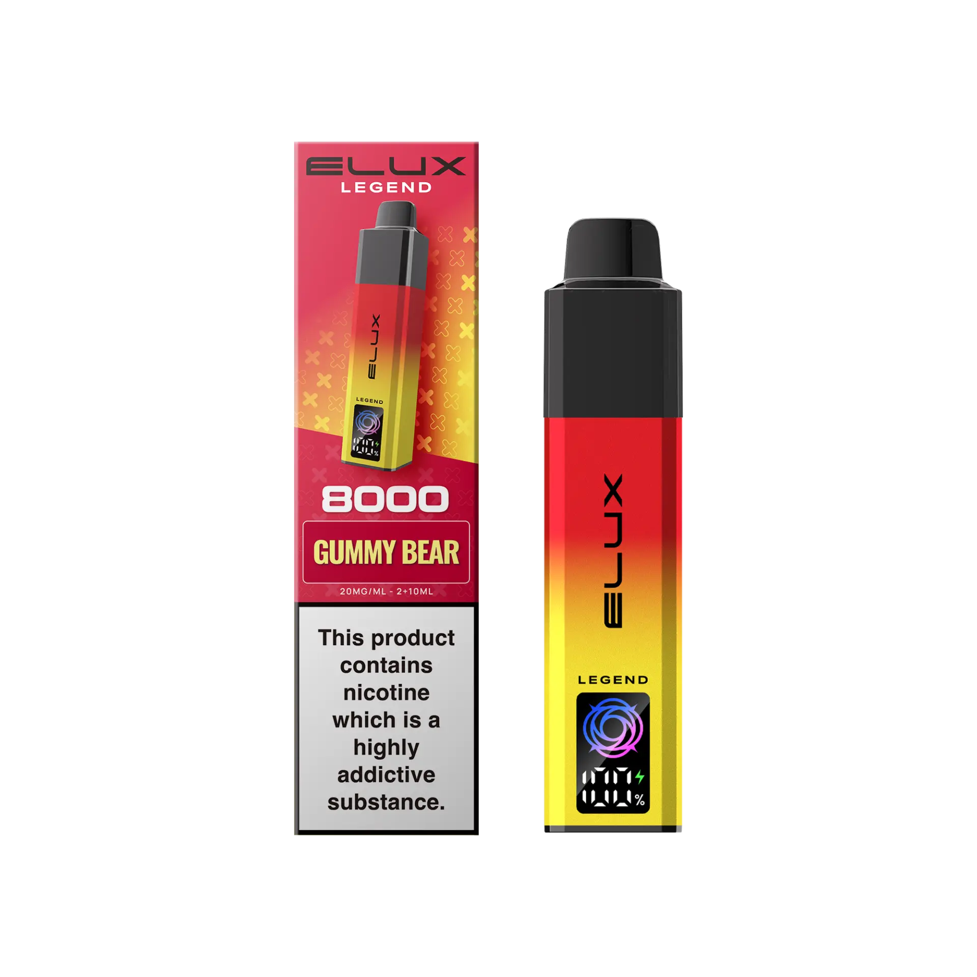 Gummy Bear Elux Legend 8K 8000 Pod Vape Kit